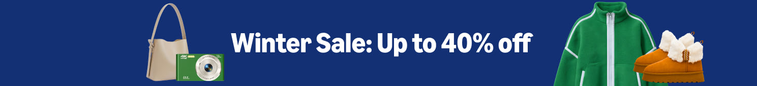 Amazon Winter Sale: up to 40% off!